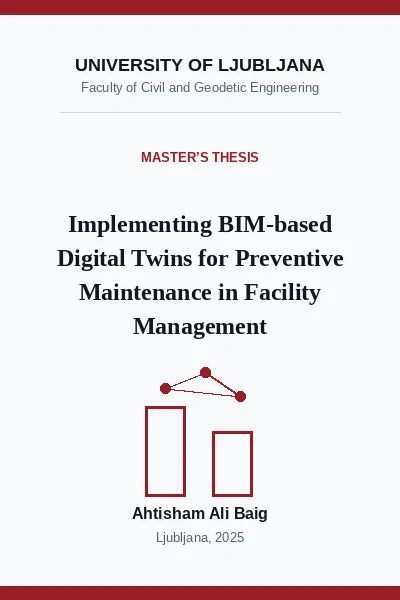 Implementing BIM-based Digital Twins for Preventive Maintenance in Facility Management cover
